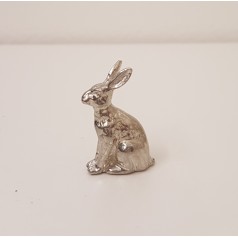 Pewter Hare Sitting Pewter Hare Sitting